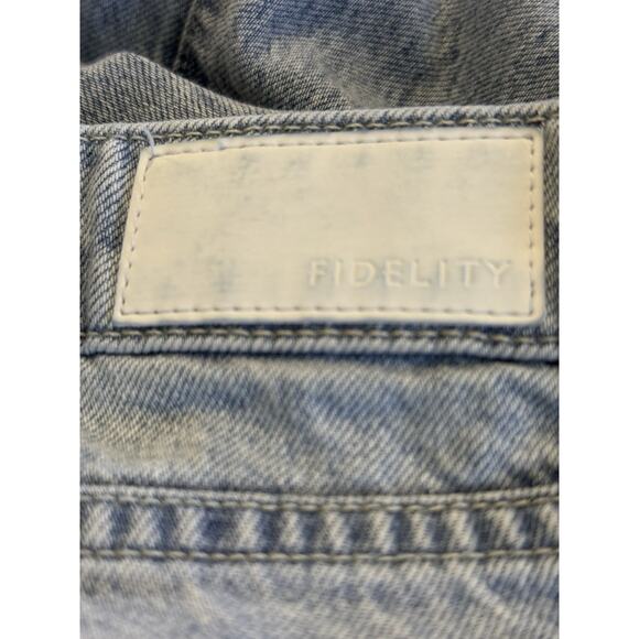 Fidelity Denim Kelli High Full Rise Size 30 Cayman Blue Ankle Length Jeans - Picture 4 of 9
